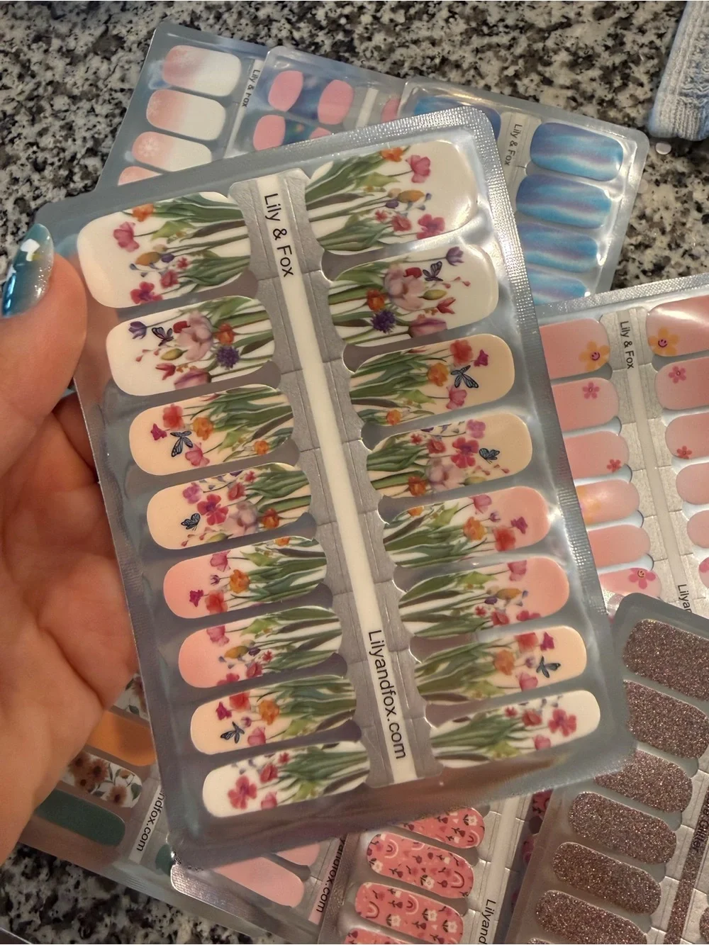 Nail Wraps Variety Pack